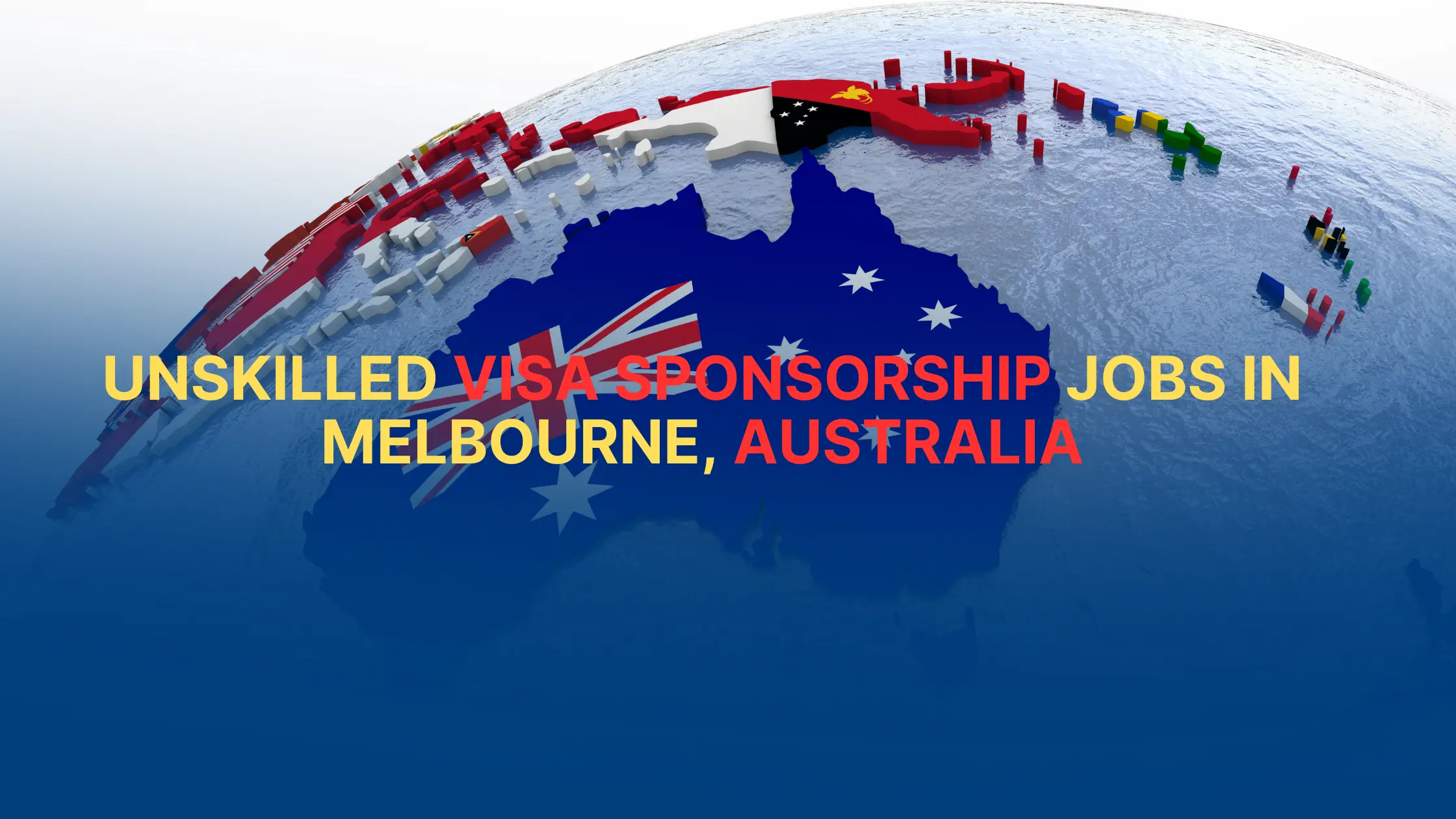 Unskilled Visa Sponsorship Jobs in Melbourne, Australia